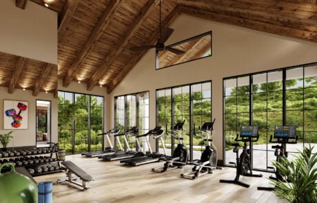 Fitness Center at Elements at Saratoga Lake