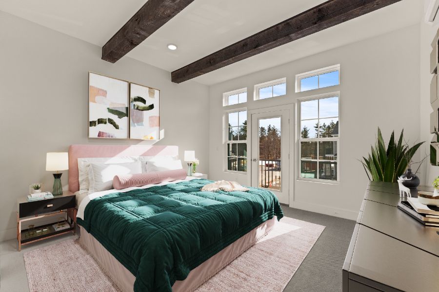Platinum bedroom Luxury Apartment Saratoga Springs, NY
